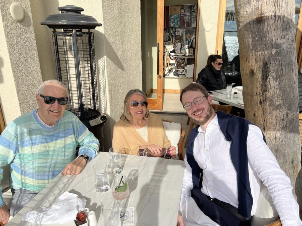 Dr Leonard Faye and Andrew Robson MChiro