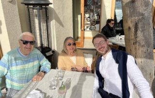 Dr Leonard Faye and Andrew Robson MChiro